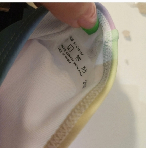 Nwot Shein size 3x rainbow bikini - Picture 3 of 4